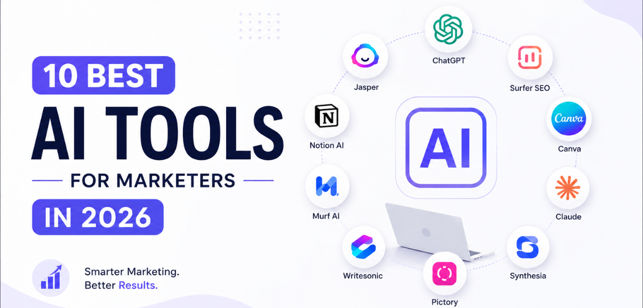 10 Best AI Tools for Marketers in 2026