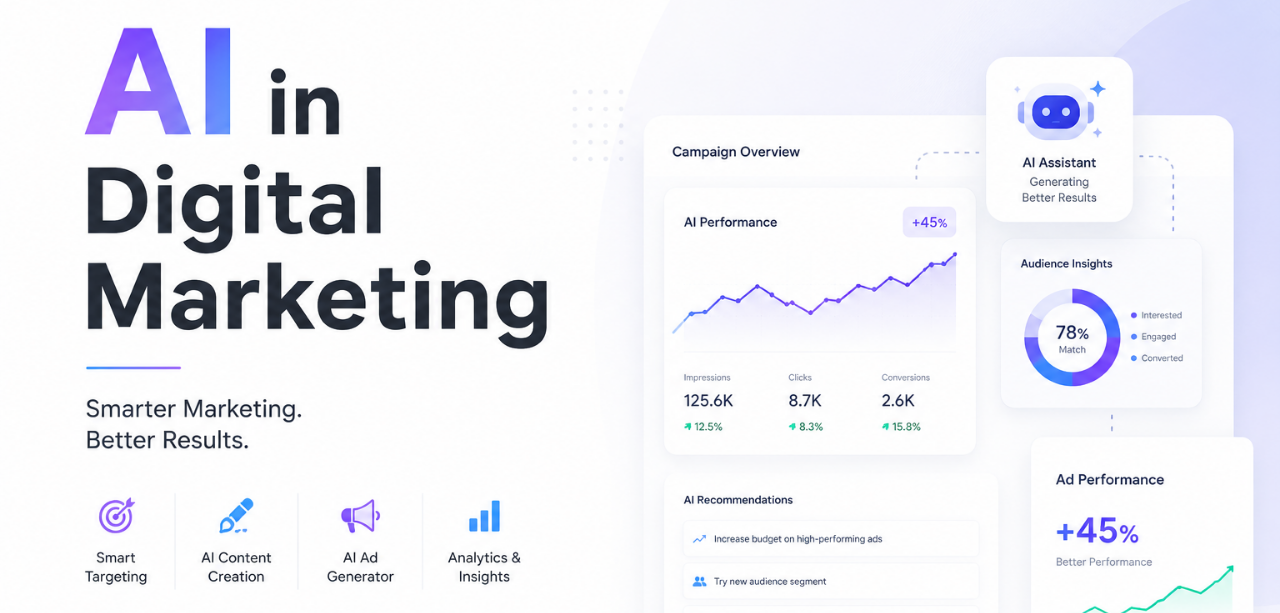 AI in Digital Marketing: How It Works, Use Cases
