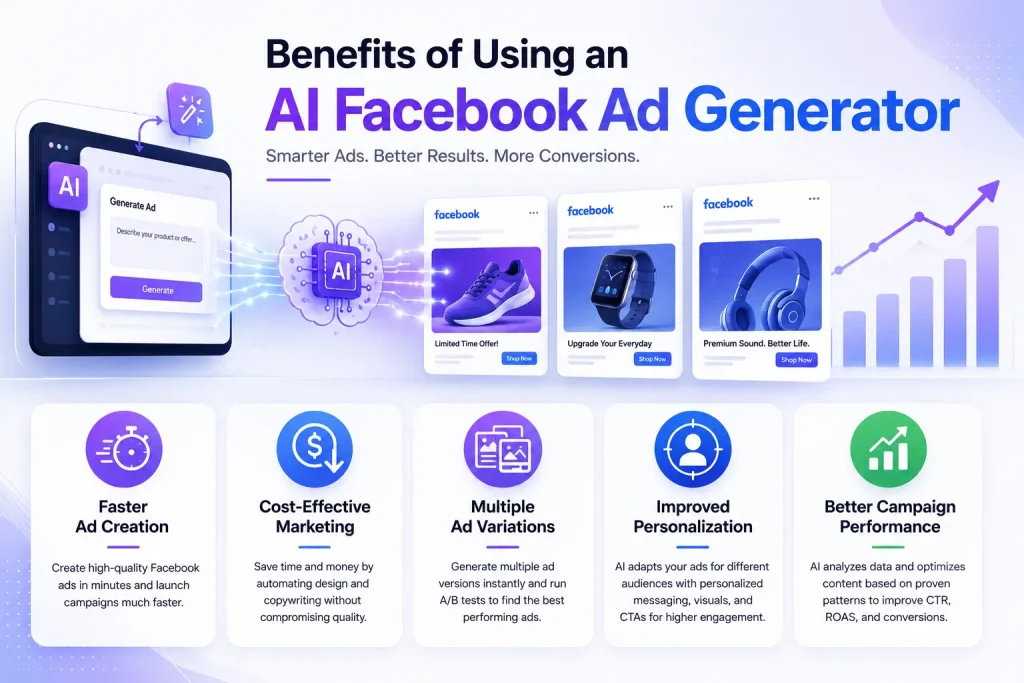 Benefits of Using an AI Facebook Ad Generator