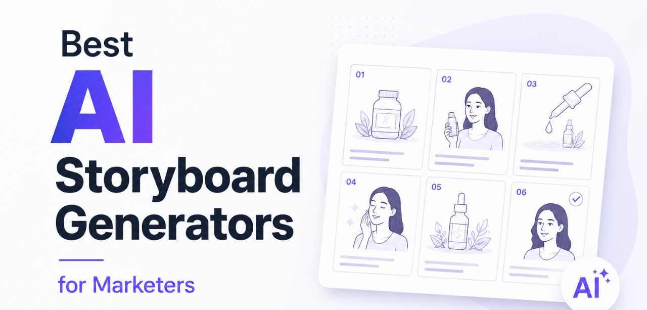 Best AI Storyboard Generators for Marketers in 2026